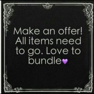 All items need to goo